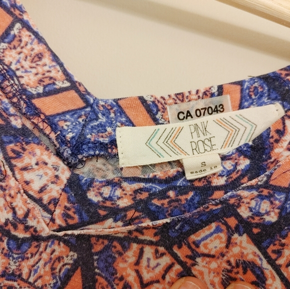 Pink Rose Tank Top - Picture 4 of 6